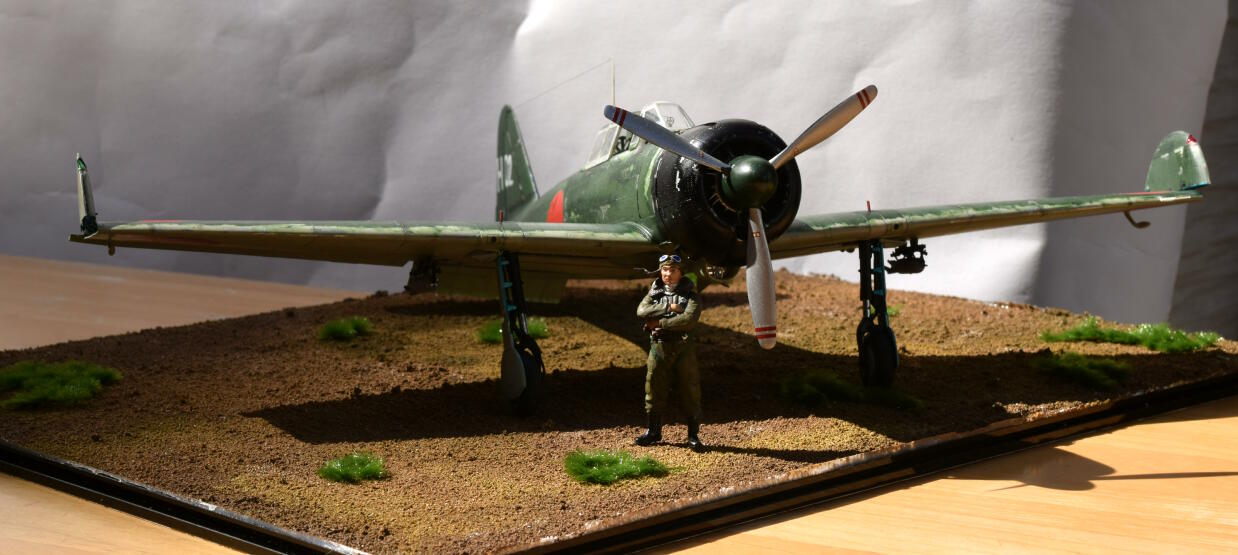 零式艦上戦闘機21型・台南空所属・岩本徹三飛曹機