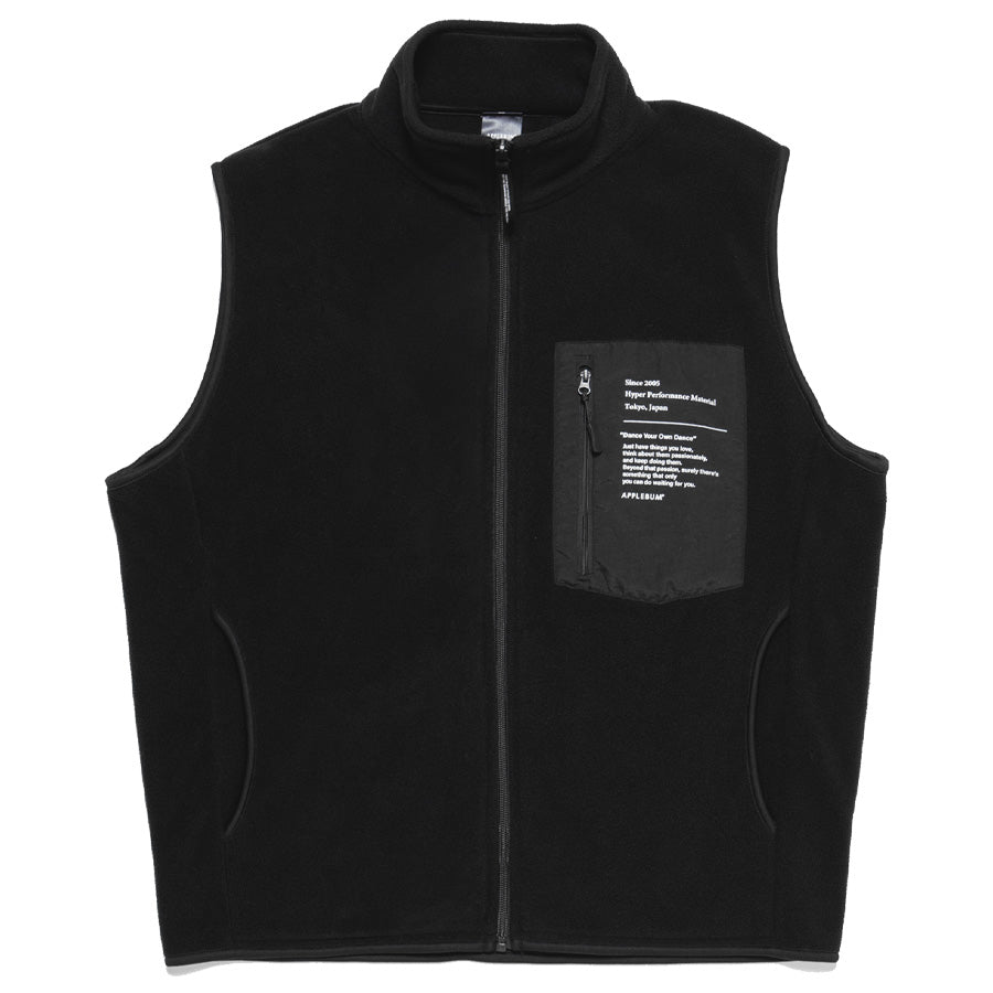 アップルバム ベスト APPLEBUM Fleece Full Zip Vest フリース ジップ