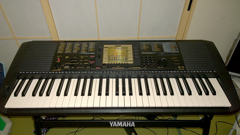 YAMAHA PORTATONE PSR-530の修理 | Kyoro's Room Blog