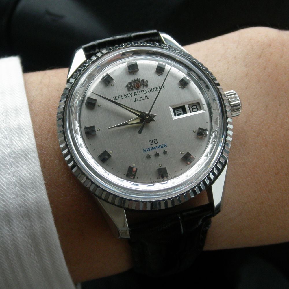 元祖キラキラウォッチ ウィークリーオートオリエントAAA 30石 | 泥沼