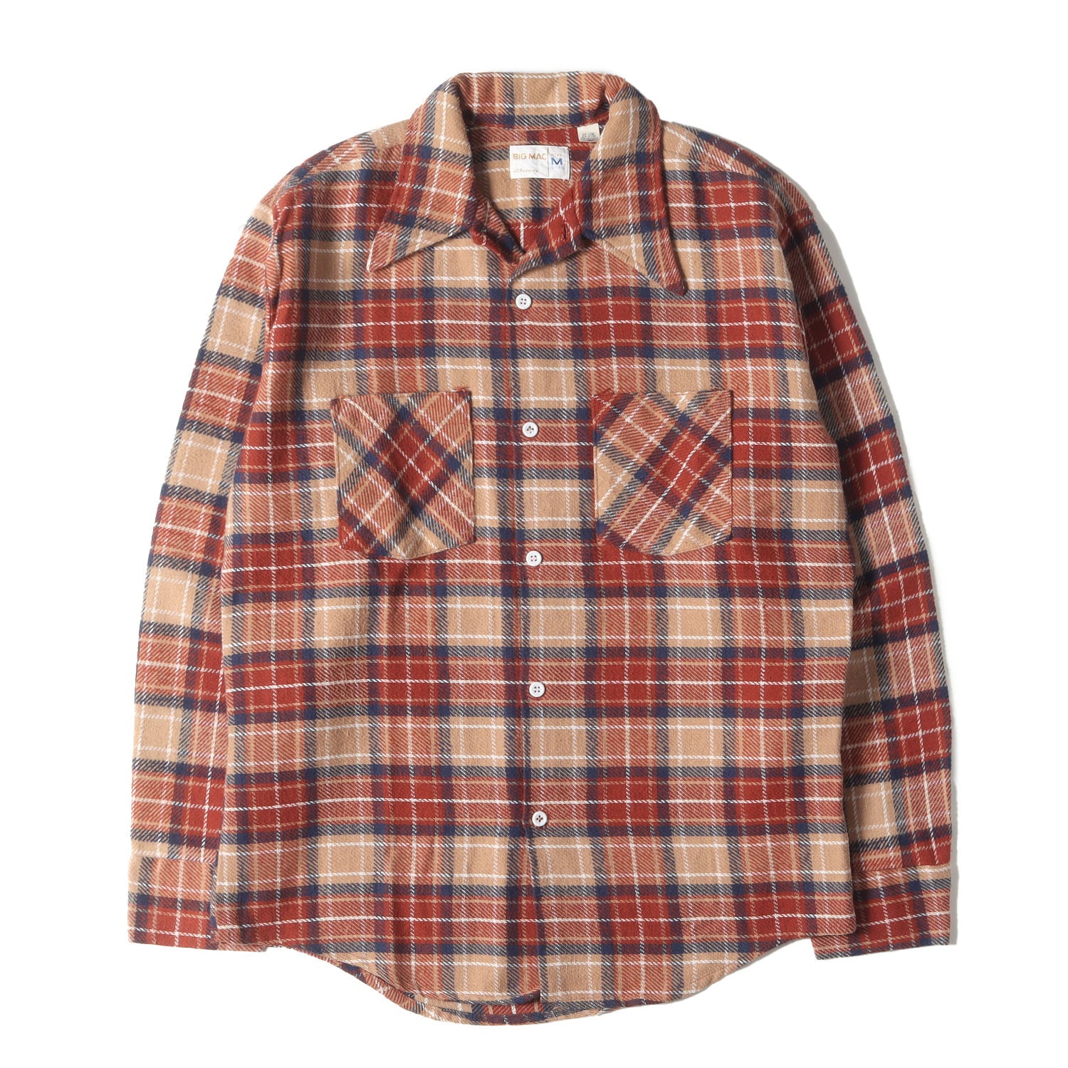 Big mac (ビッグ マック) [好配色] 70s ヘビー チェック ネルシャツ
