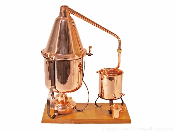 蒸留器 アランビック 銅製蒸留器 アプライアンス 2．5L 詳細情報