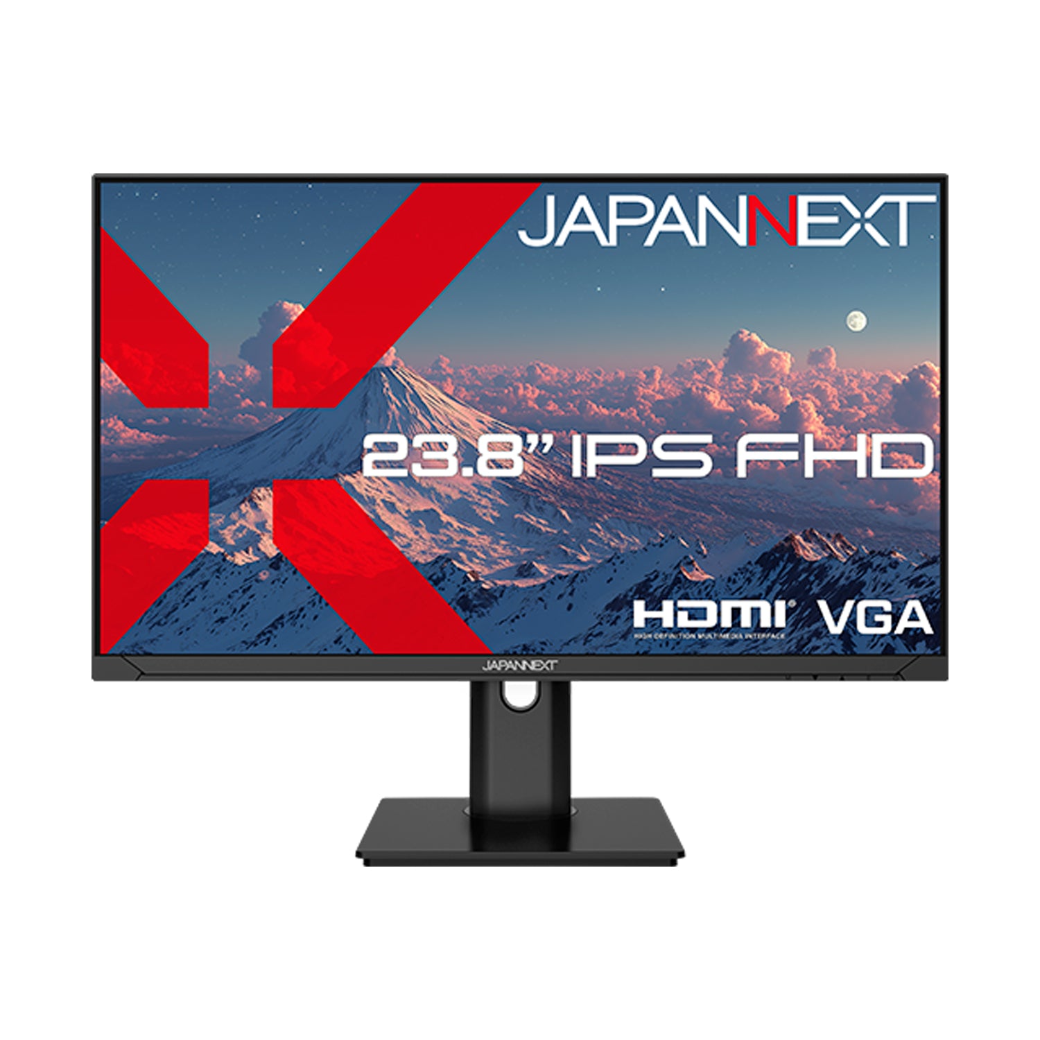 JAPANNEXT 23.8インチ IPSパネル搭載 フルHD(1920x1080)解像度 液晶