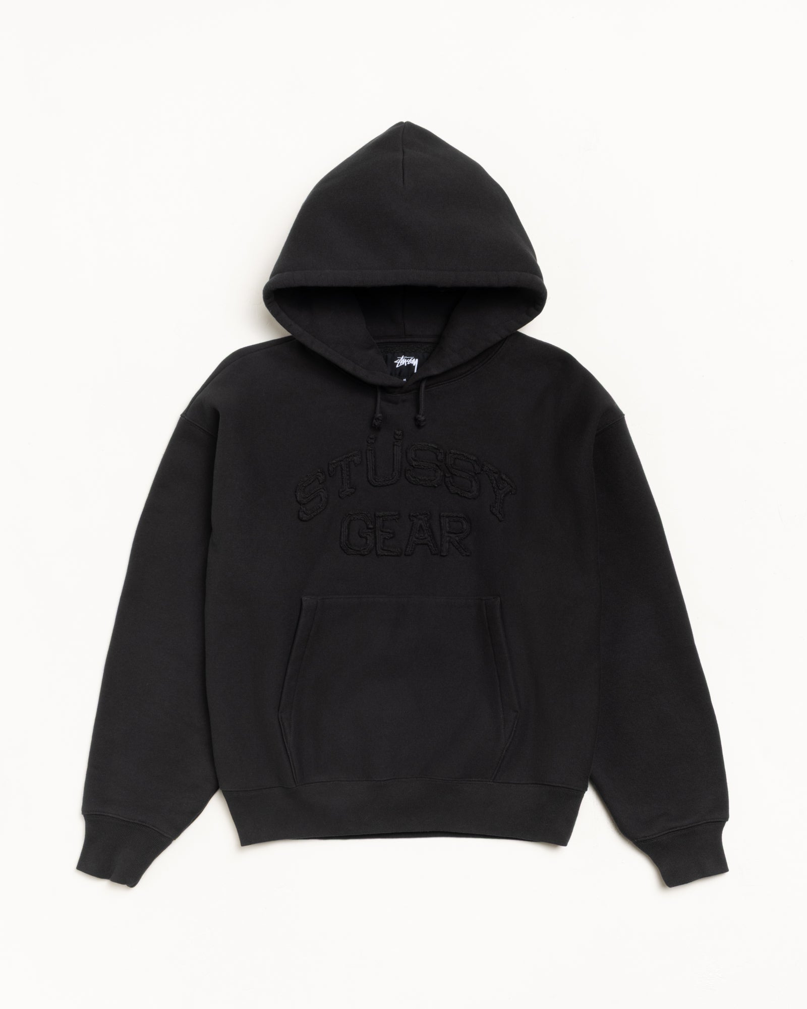 Gear Applique Hoodie – Black | Sweats | Stüssy Japan
