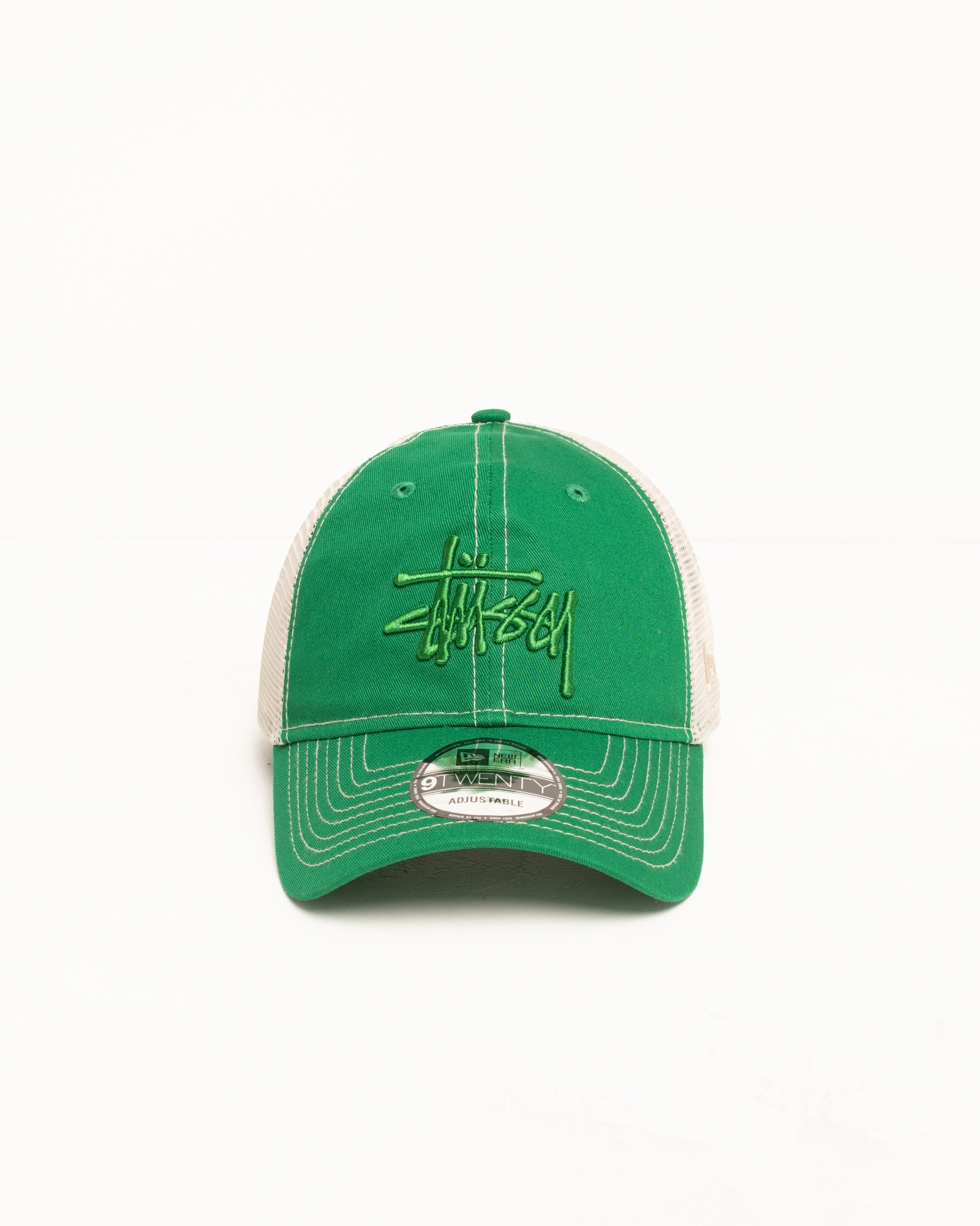 New Era 9TWENTY Basic Trucker – Kelly | Headwear | Stüssy Japan
