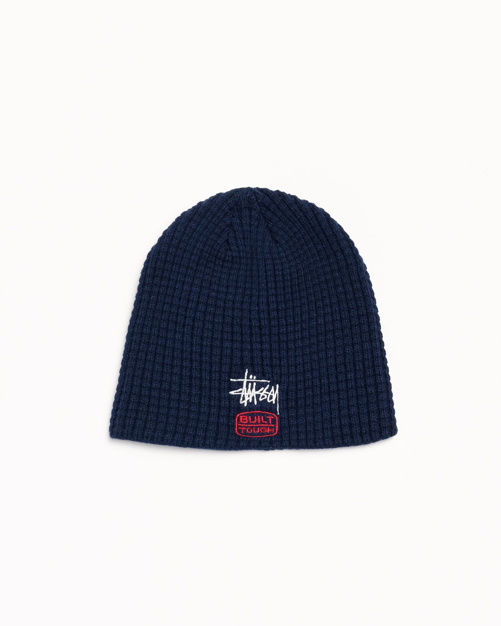 Waffle Skullcap Built Tough – Navy | Headwear | Stüssy Japan