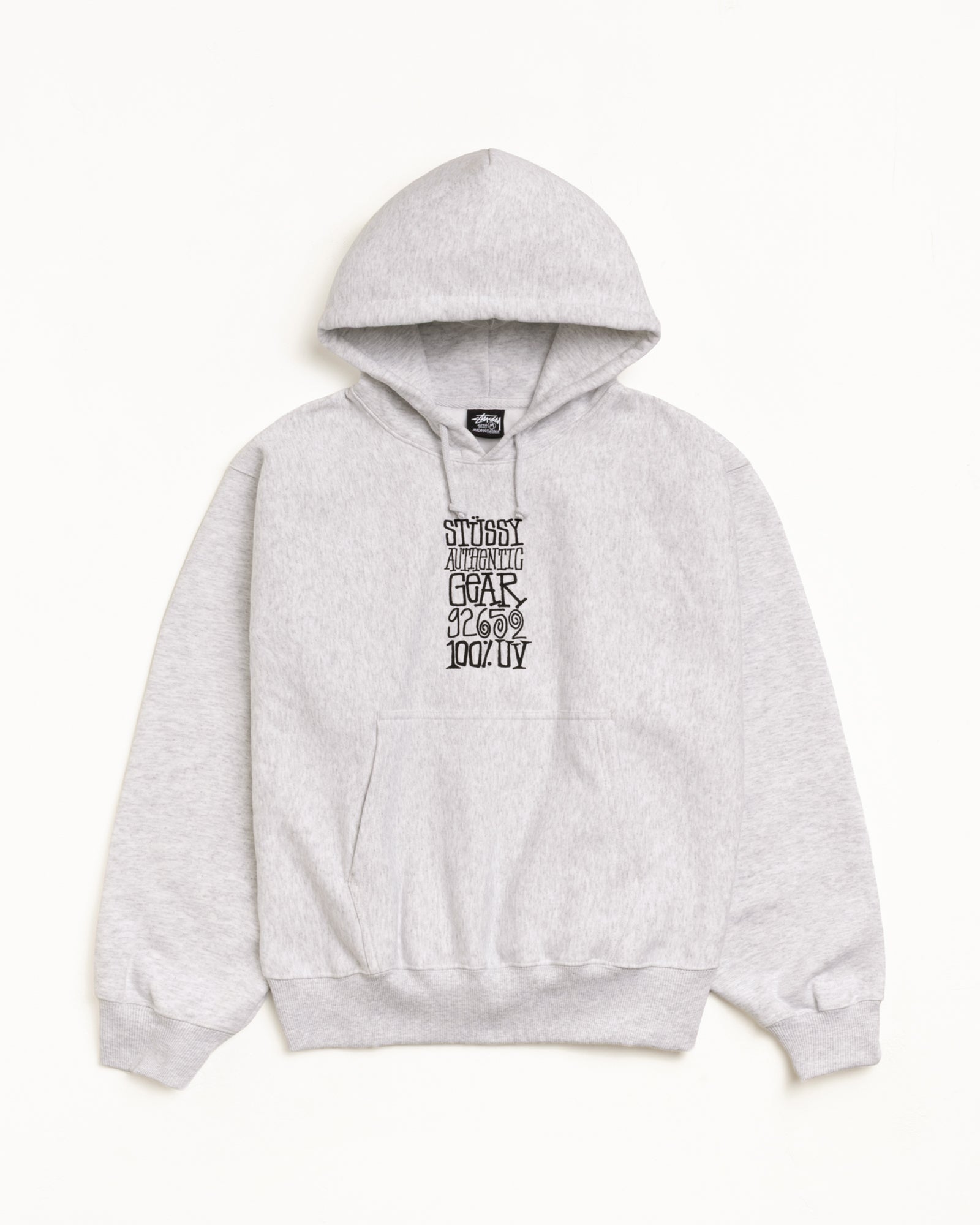 Authentic Gear Hoodie – Ash Heather | Sweats | Stüssy Japan