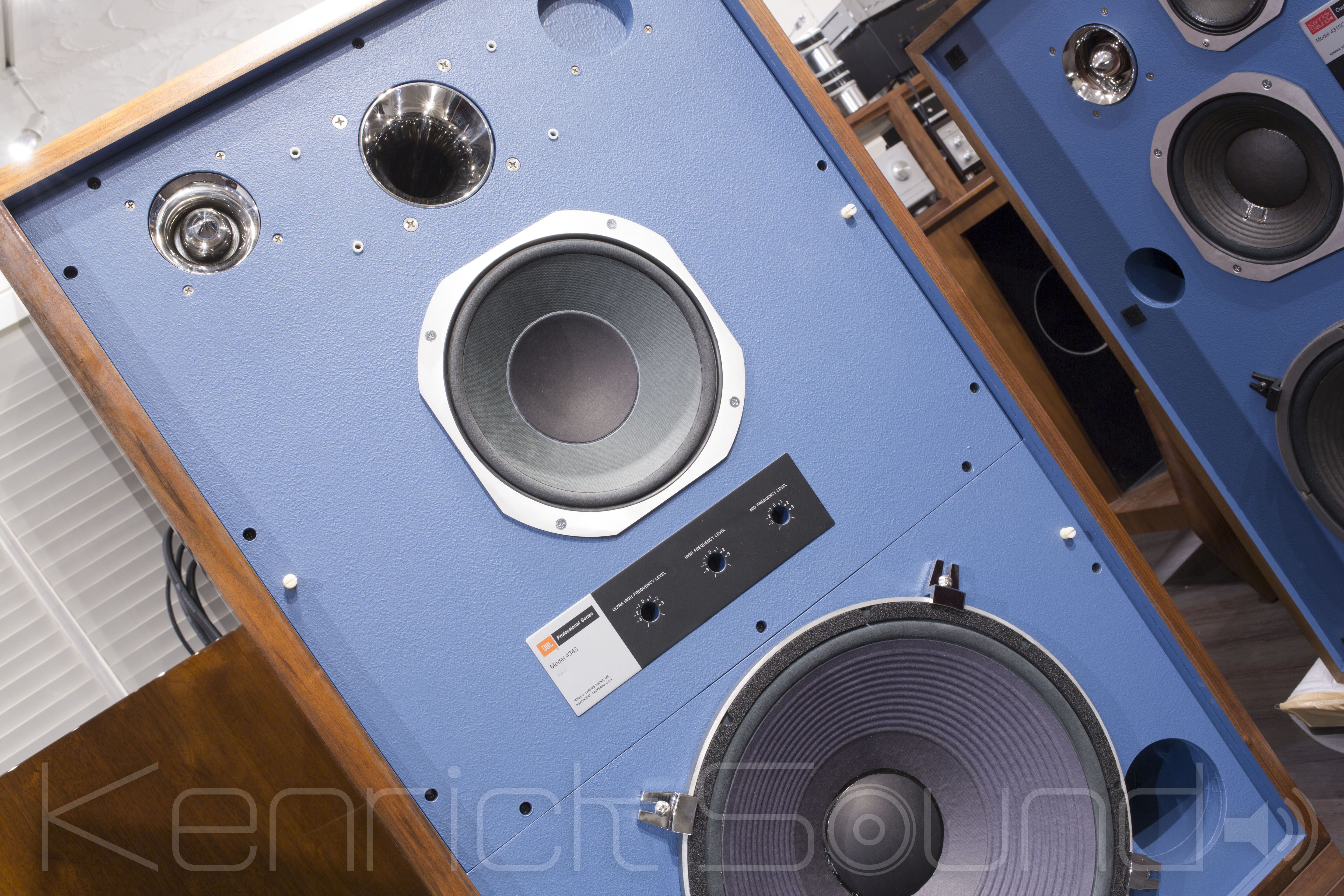 JBL 4343AWX アルニコ再着磁 リコーン&セーム 最高峰カスタム