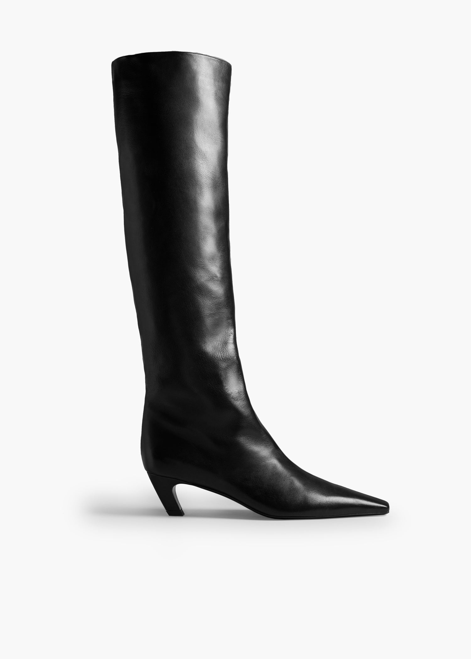 Davis Boot in Black Leather – KHAITE