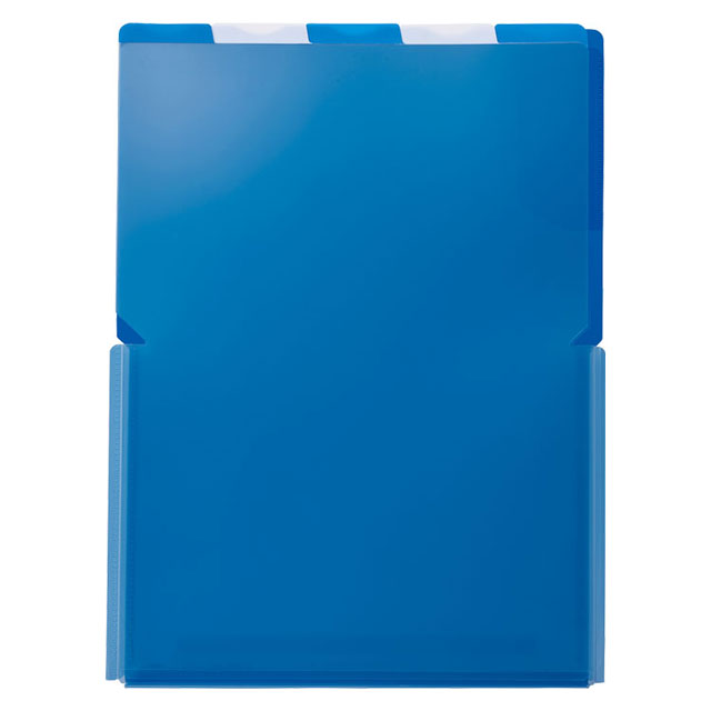 キングジム公式ストア スーパーハードホルダー5山インデックス ワイド