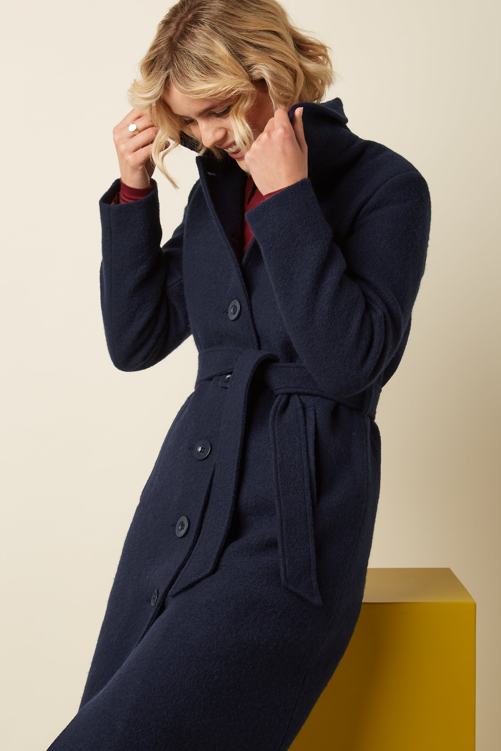 Arabella Coat Kennedy - Evening Blue – King Louie
