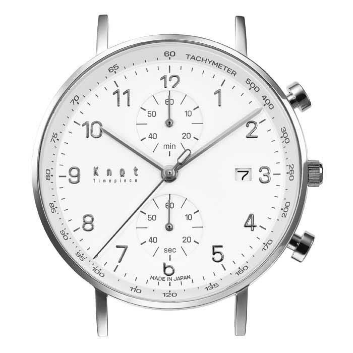 Knot CC-39ASVWH 腕時計 メンズ レディース クォーツ ホワイト 日本製