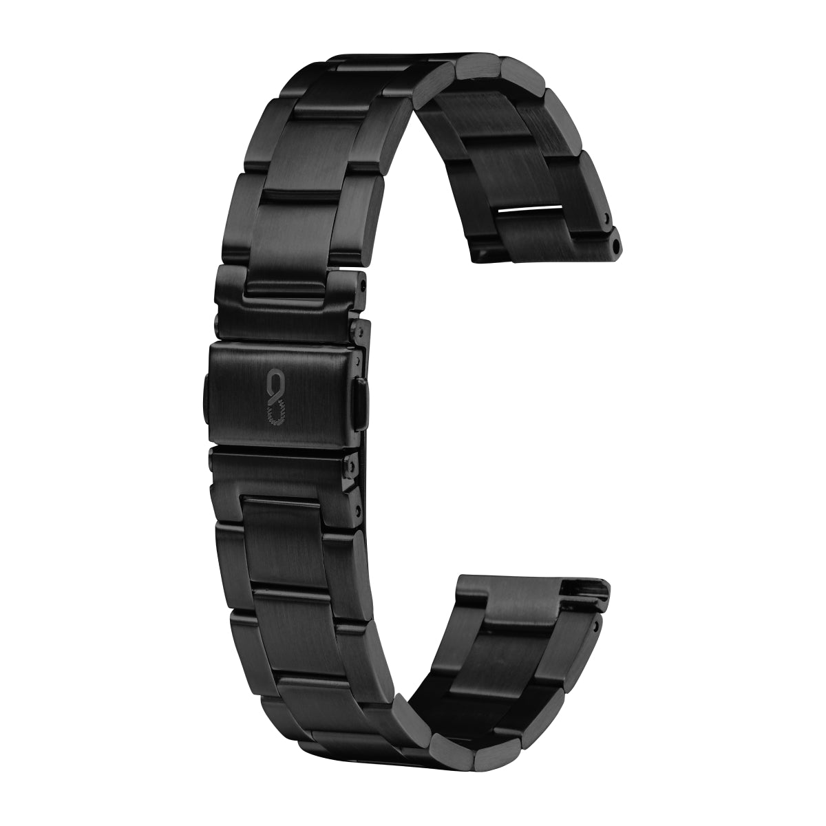 Knot S18-LSD-BK 時計ベルト バンド ステンレス 18mm ブラック