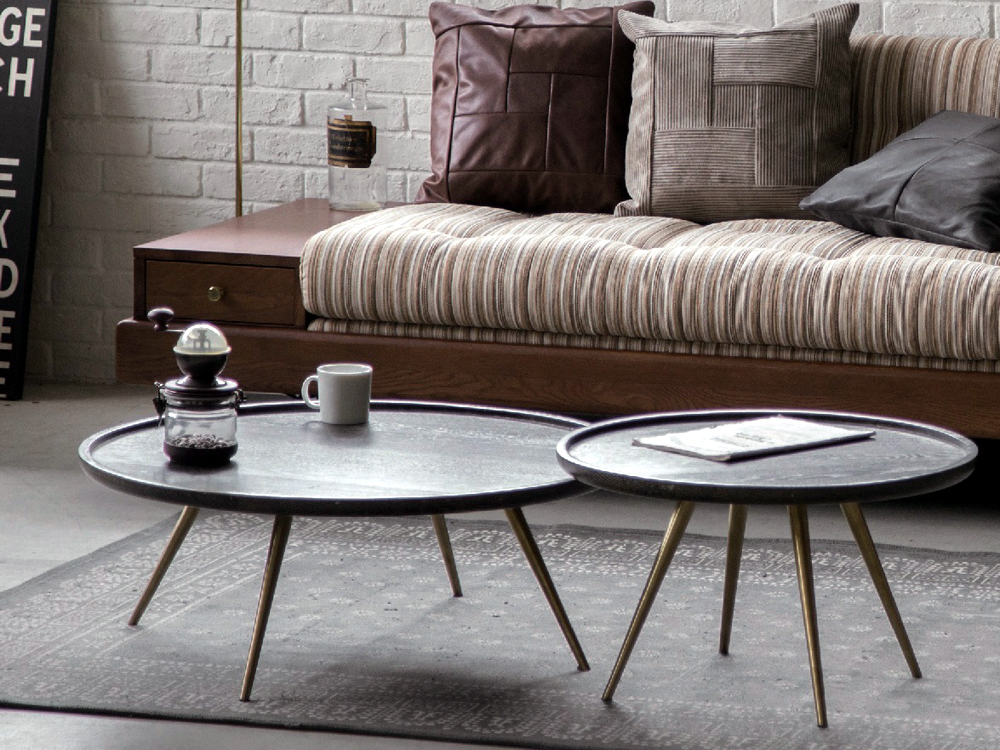 サイドテーブル・ナイトテーブル・ローテーブル Knot antiques BARK