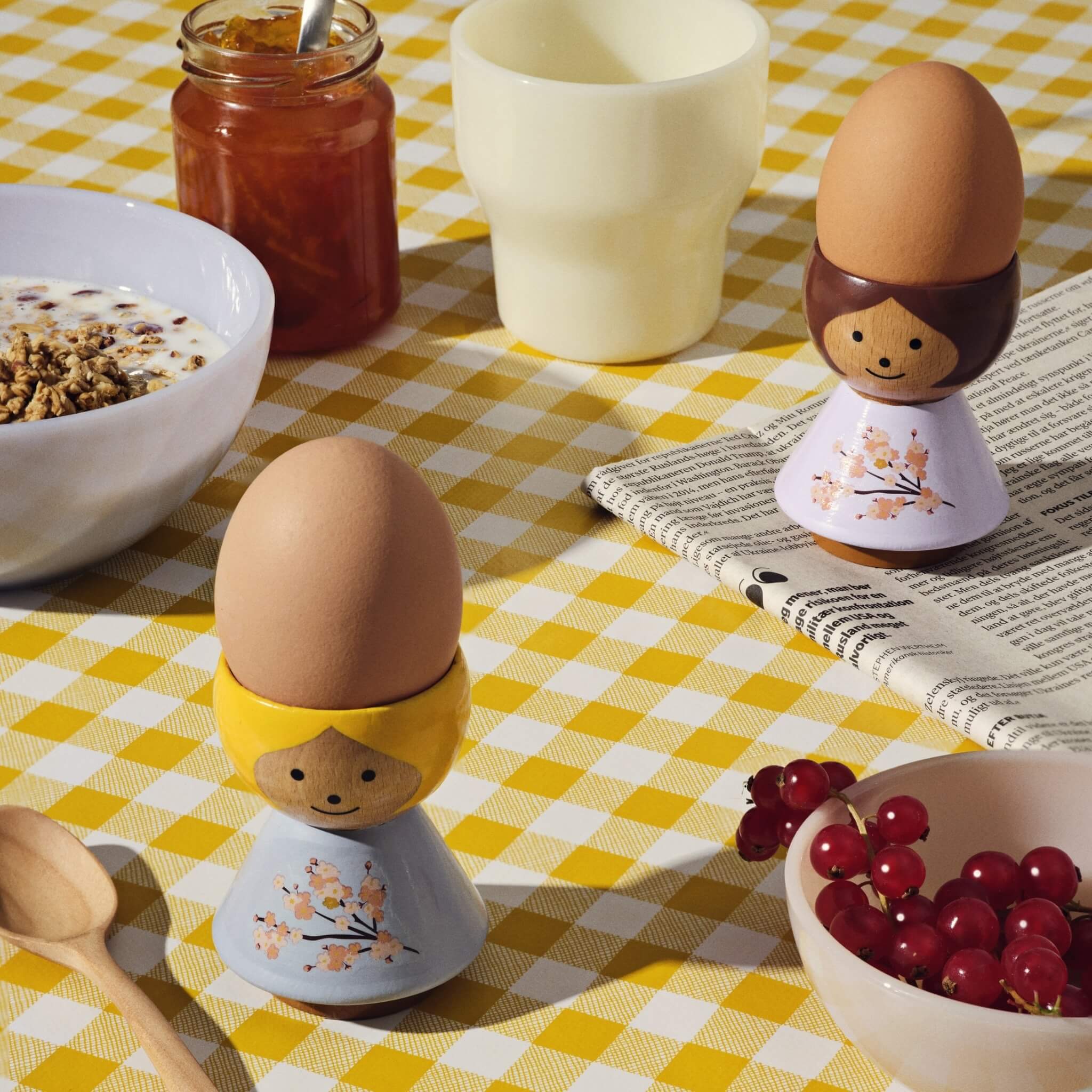 Molly Egg Holder | Whimsical Kitchen Decor – Lucie Kaas