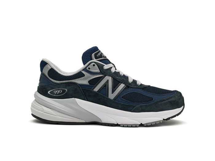 Womens New Balance Made in USA 990v6 in Navy/Navy – Lucky Shoes