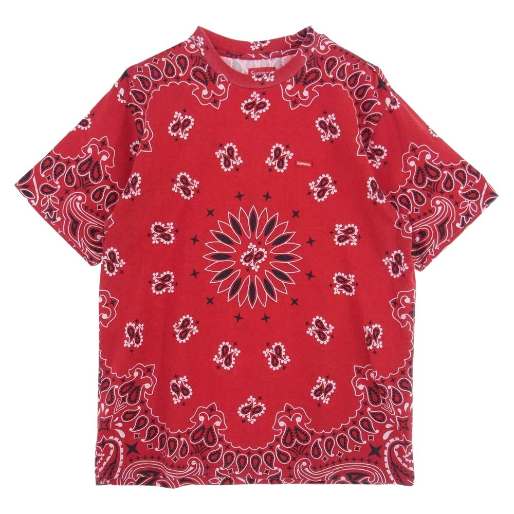 Supreme シュプリーム 21SS Small Box Tee Red Bandana スモール