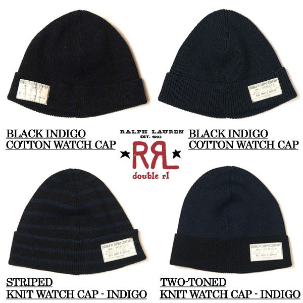 RRL / Indigo Watch Caps. : HUNKY DORY OSAKA BLOG