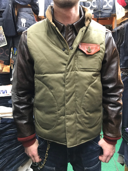 バズリクソンズ！ウィリアム・ギブソンコレクション！WG-1 DOWN VEST