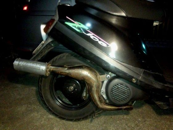 絶版当時物、箱あり】デイトナ スクーターチャンバー ヤマハ縦型EG用