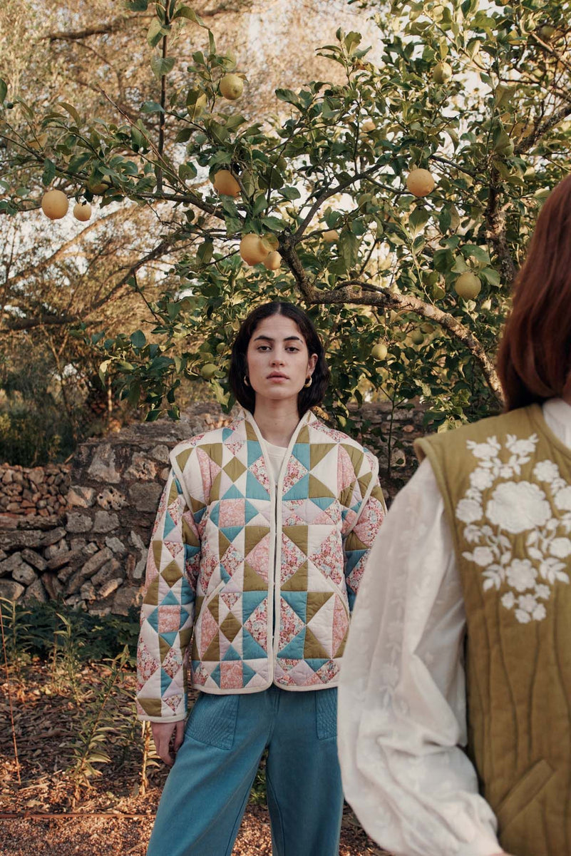 Louise Misha Neliana Jacket in Patchwork Sweet Pastel – Lively Kids