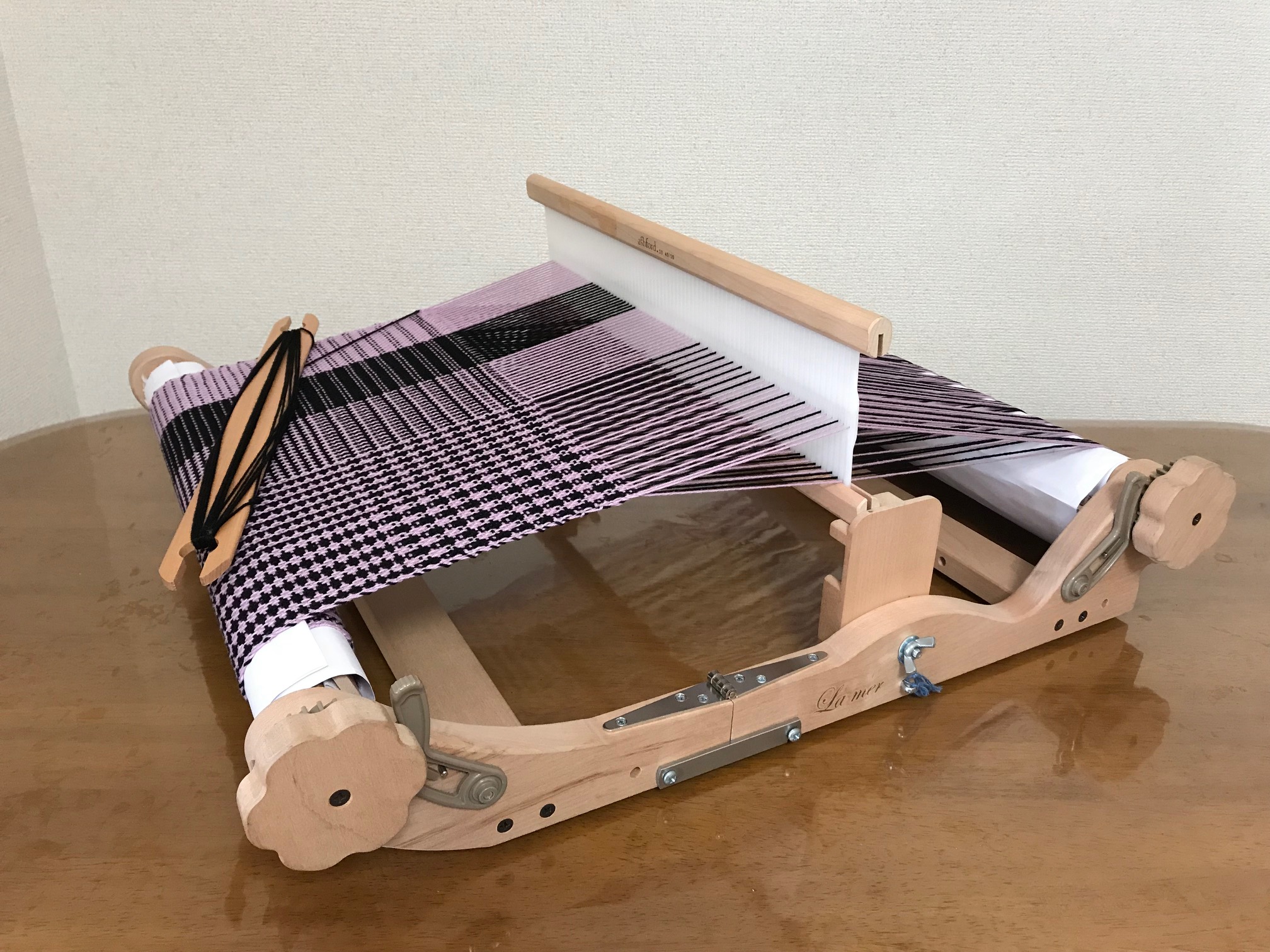 ラ・メール ルーム 木製織り機 La Mer Loom 60センチ 折りたたみ式