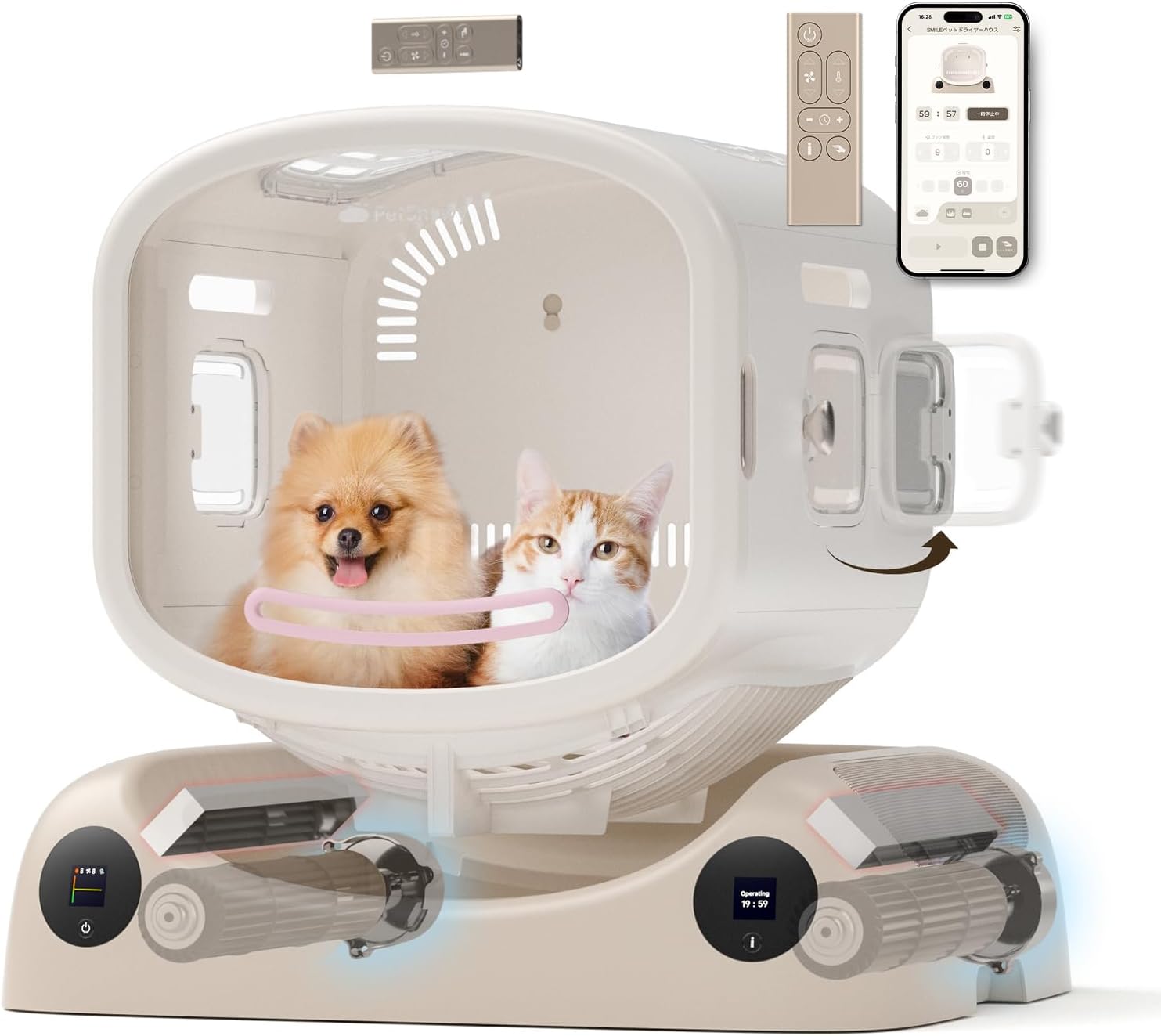 月額9,800円レンタルプラン：PetSnowy ペットドライヤーハウス