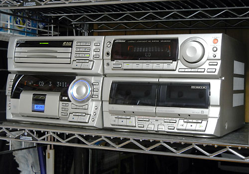 ミニコンポ Victor MX-MD700 を再配置してみた | 物欲ガレージ