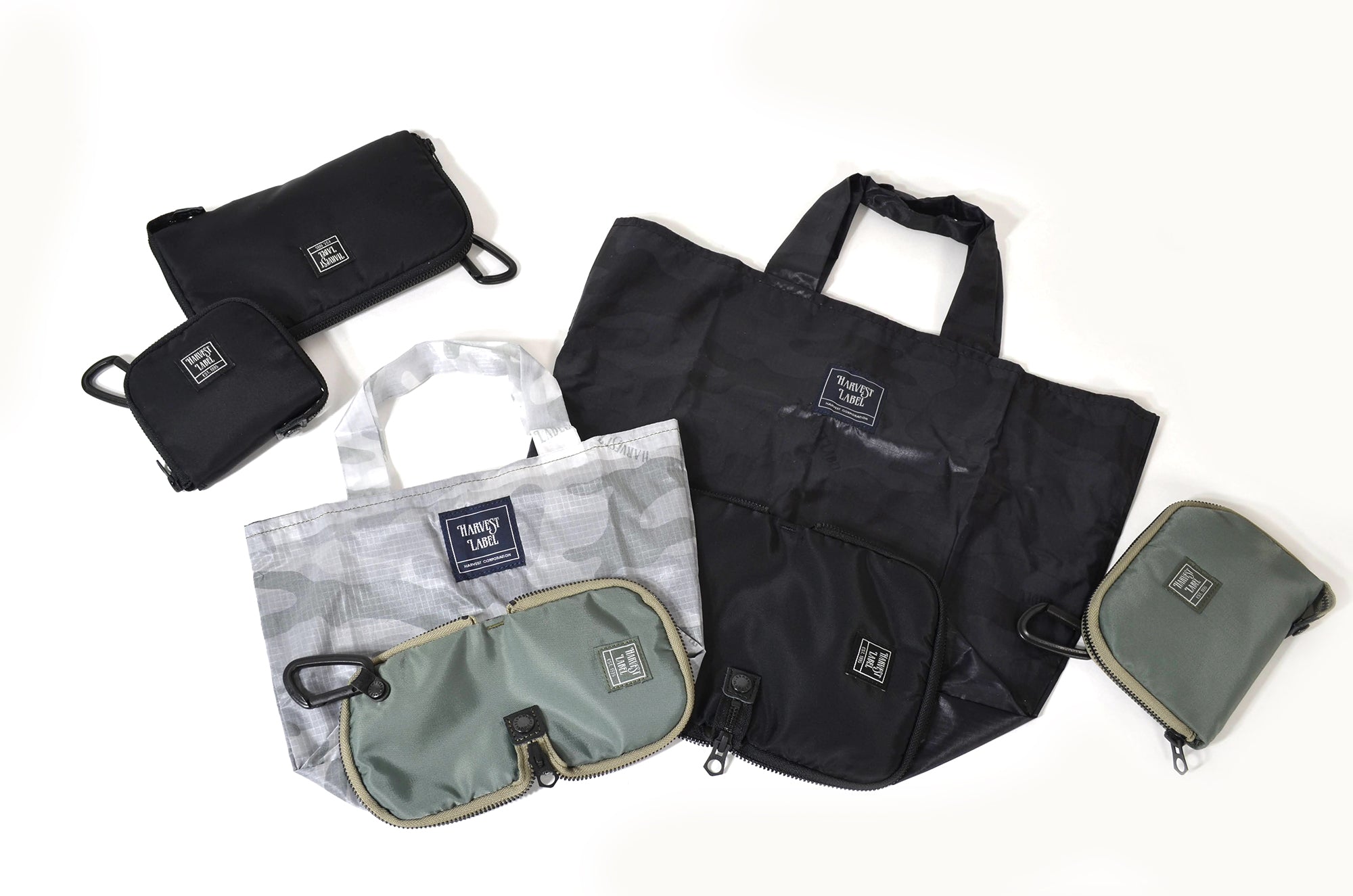 HARVEST LABEL 【FLYER'S ZIP】フライヤーズジップ メンズエコバッグ