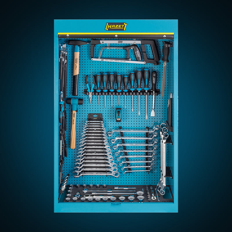 111/116 ツールキャビネット 壁掛け 工具詰め合わせセット – HAZET JAPAN
