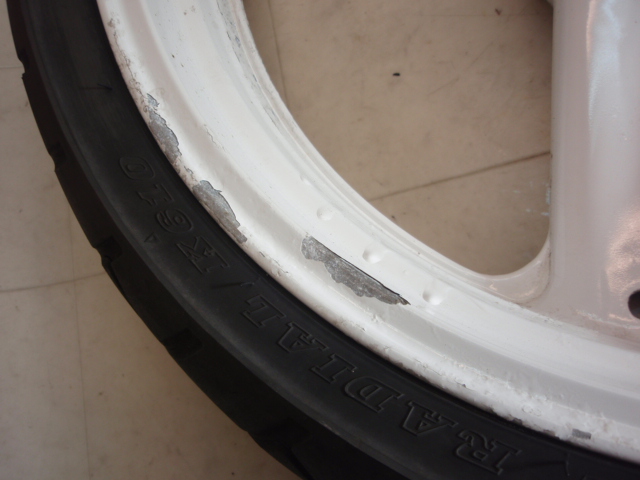 中古バイクパーツ販売専門店アイラブモーターTZR250 リアホイール