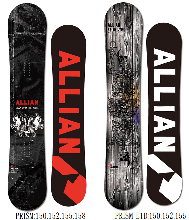 アライアン（ALLIAN）【PRISM/PRISM LIMITED】 14-15 スノーボード