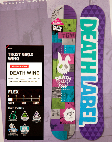 デスレーベル（DEATH LABEL）【TRUST GIRLS WING】トラストガールズ