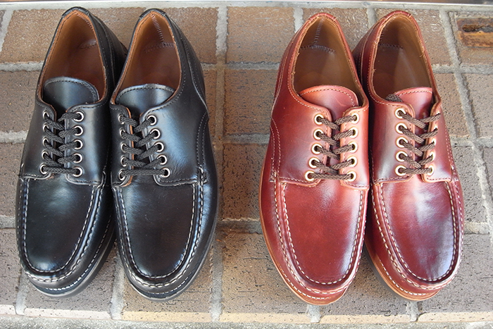 RUSSELL MOCCASIN Country Oxford | INDIGO BLUE