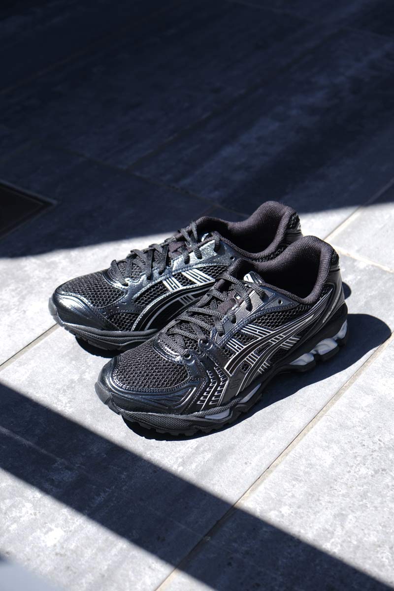 ASICS SPORTSTYLE | GEL-KAYANO 14 / BLACK/PURE SILVER ゲルカヤノ14