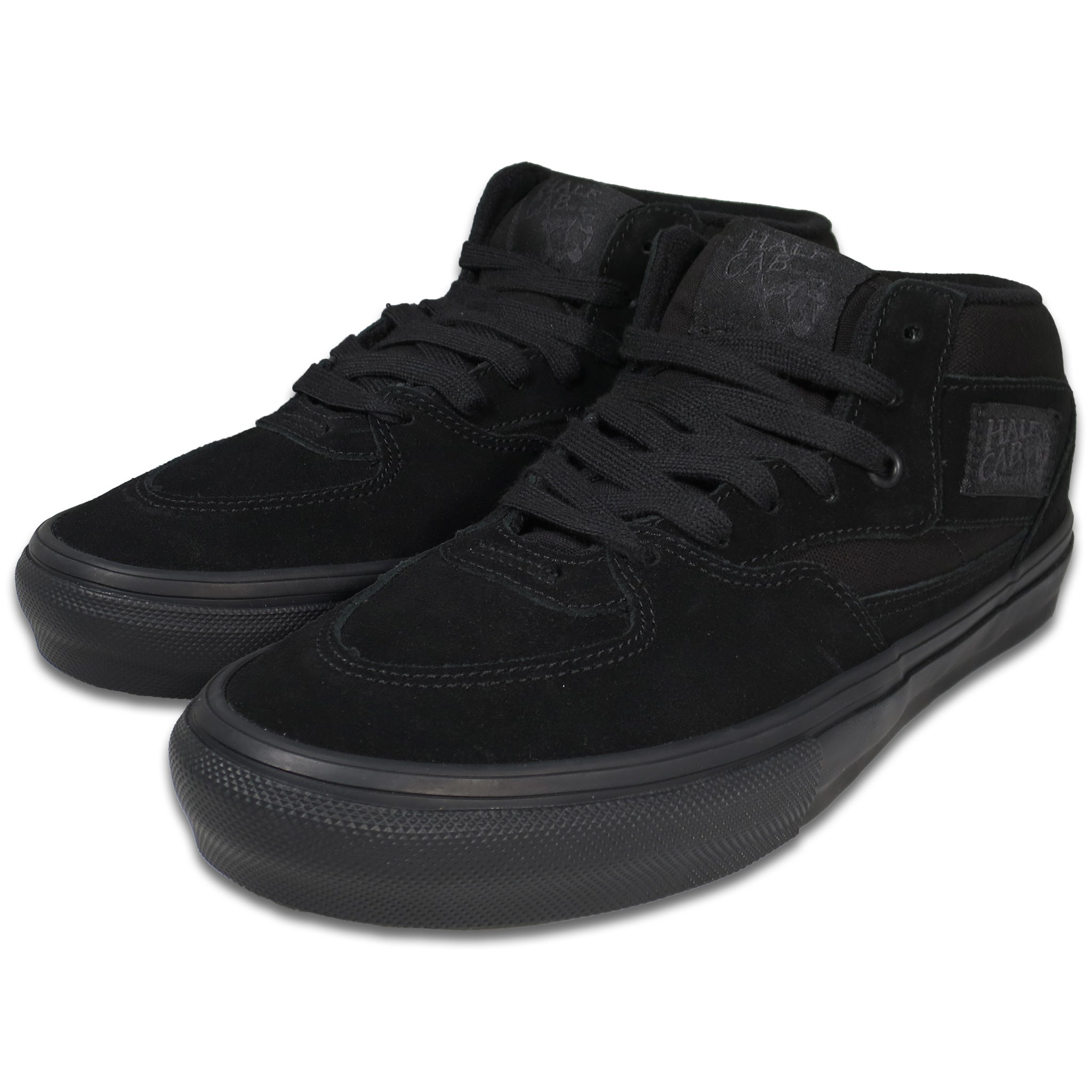 VANS SKATE HALF CAB BLACK / BLACK SHOES 【 バンズ スケート ハーフ