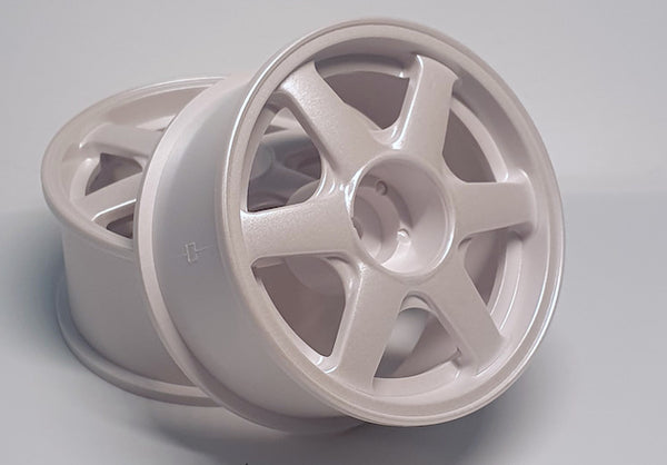 Yokohama AVS VS6 PEARL WHITE 5mm / 7mm 1/10 RC RIMS [Mikuni] DW