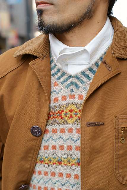 SUGAR CANE (シュガーケーン) 13ozブラウンキャンバス・ハンティング