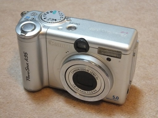 Canon PowerShot A95 - オールドデジカメを楽しもう！