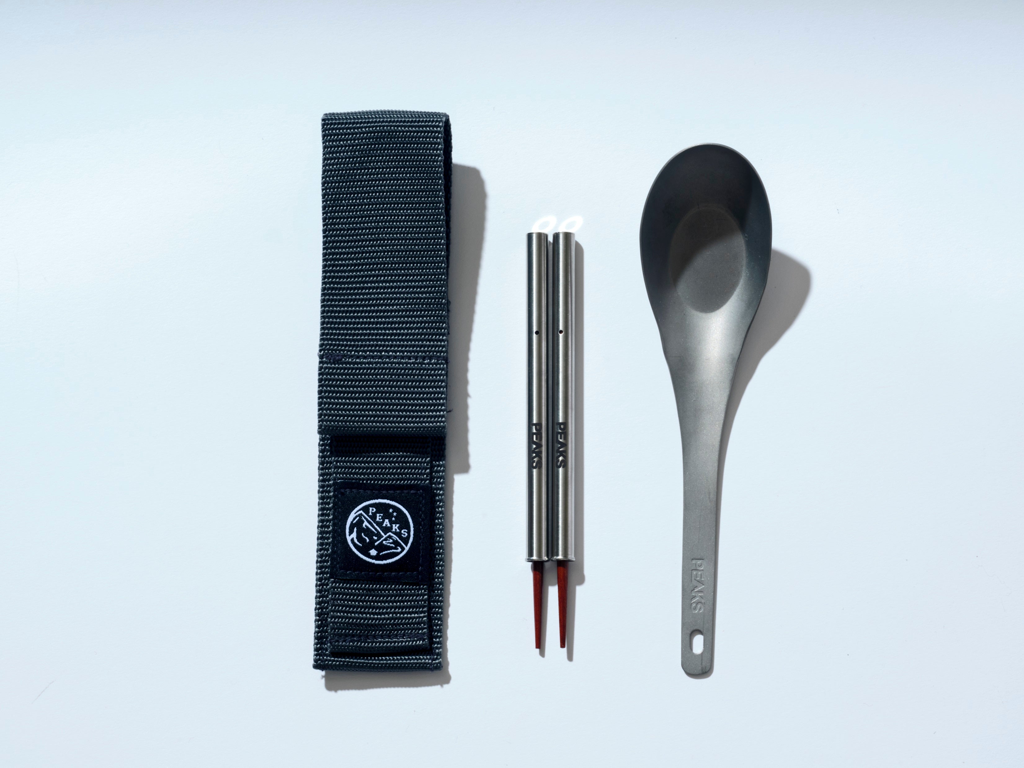 登山でのラーメン＆汁物にぴったり！［ベルモント×PEAKS］箸とレンゲの