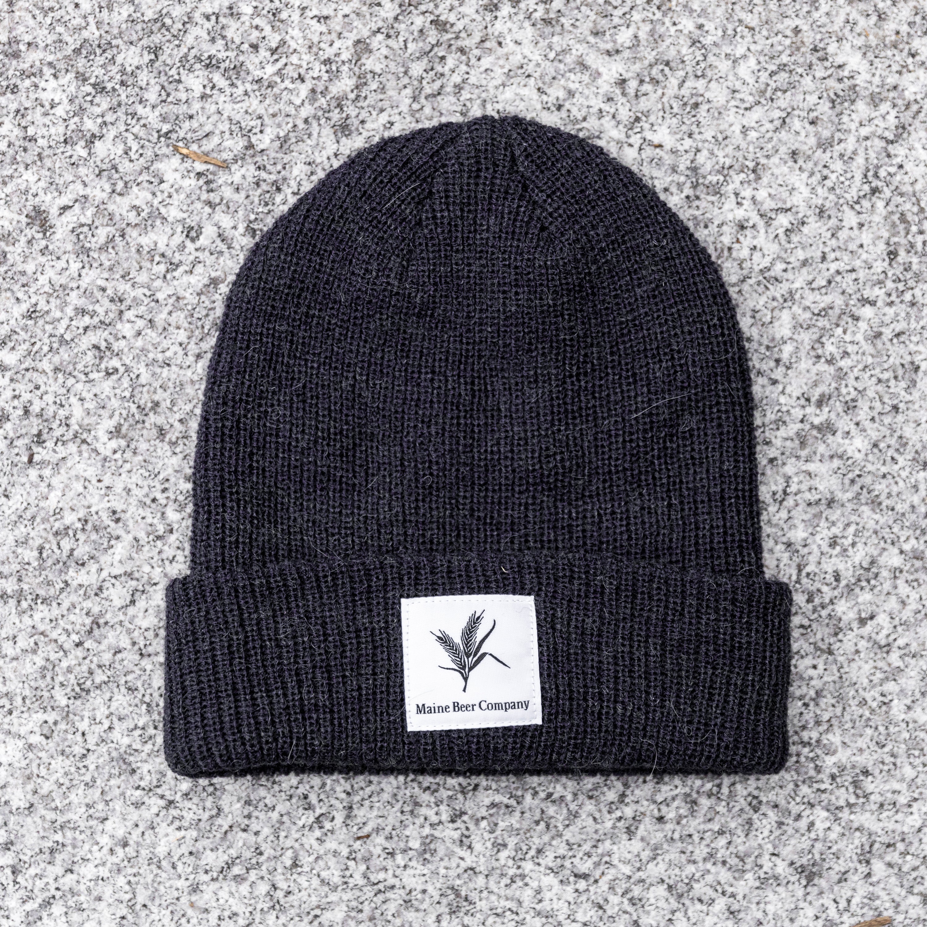 Alpaca Wool Beanie 2-Row – Maine Beer Company