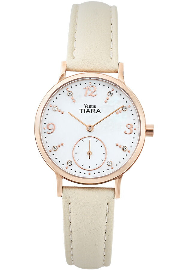 ヴィーナスティアラ スモールセコンド VT108-WH レディース クオーツ