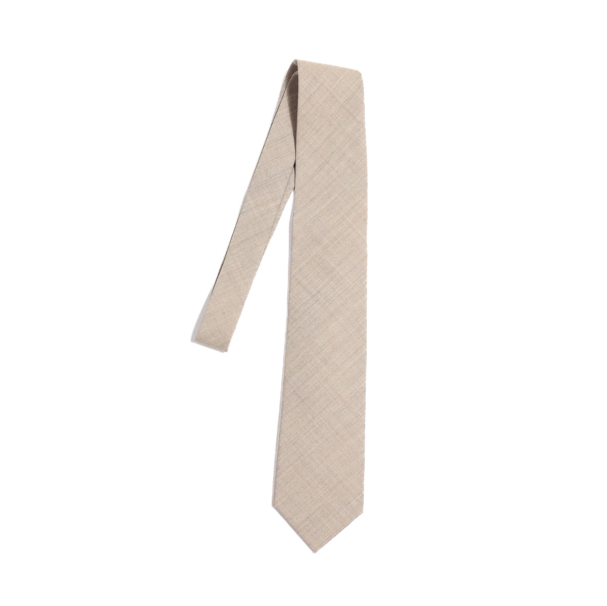 AURALEE「SUPER FINE TROPICAL WOOL TIE / TOP GRAY BEIGE」 – SISTER