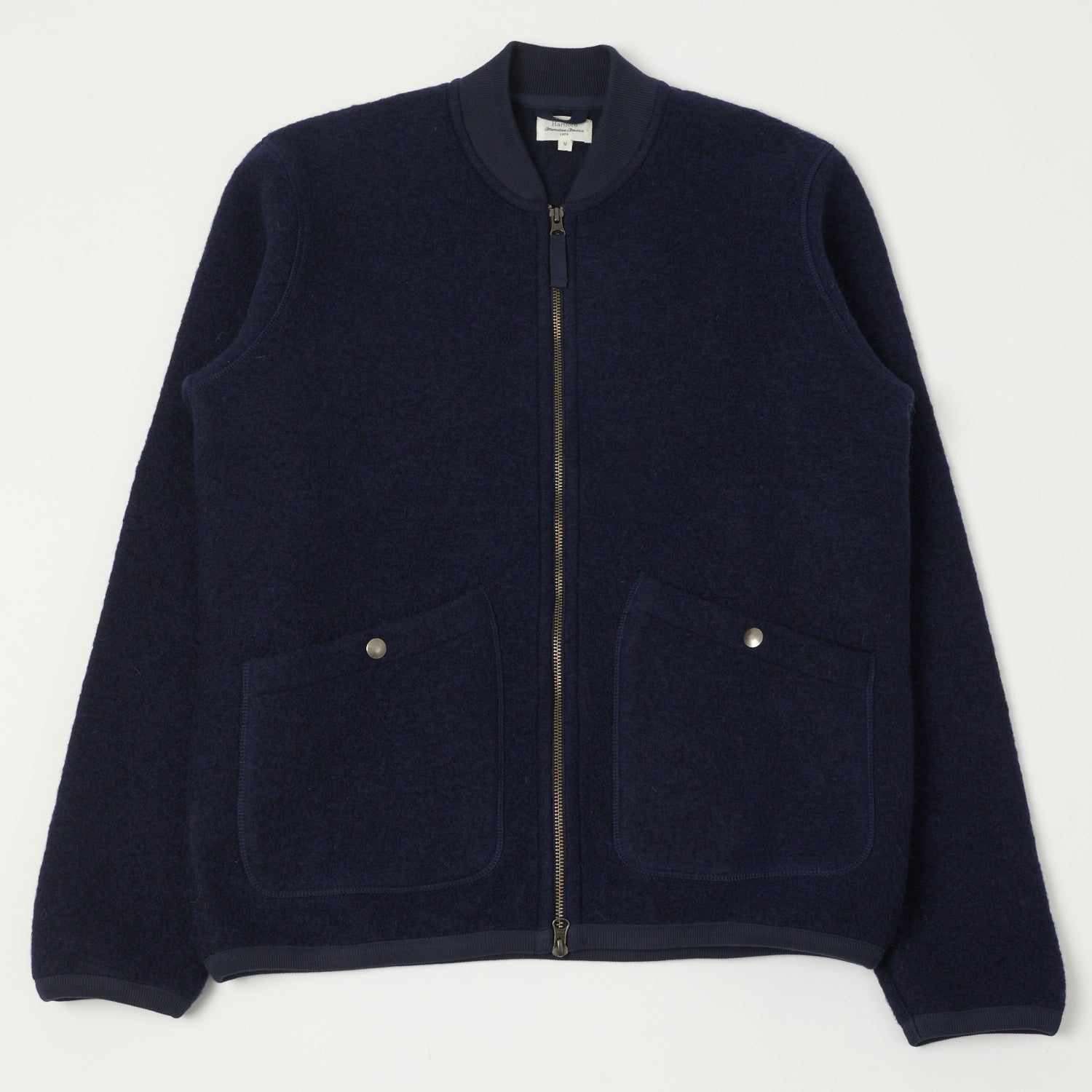Hartford 'David' Knitted Wool Jacket - Navy – SON OF A STAG