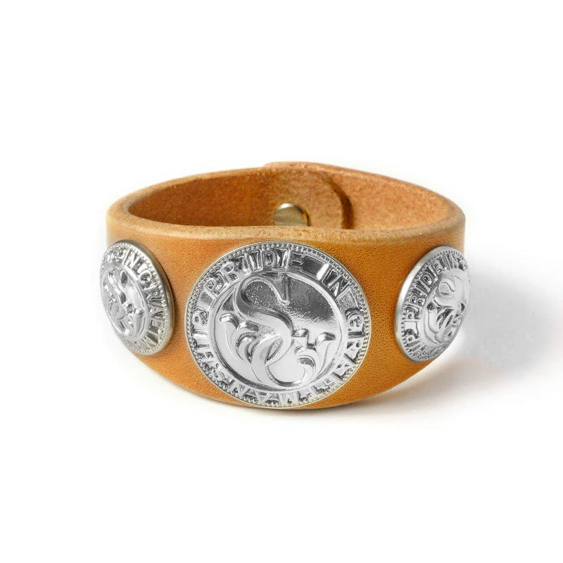 サムライクラフト レザーブレスレット コンチョ – SamuraiCraft