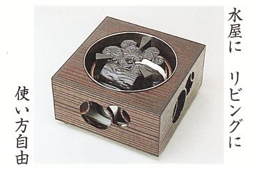 茶室(水屋)-電気炭付炉壇・置炉・箱風炉・陶製風炉の専門サイト【SKK