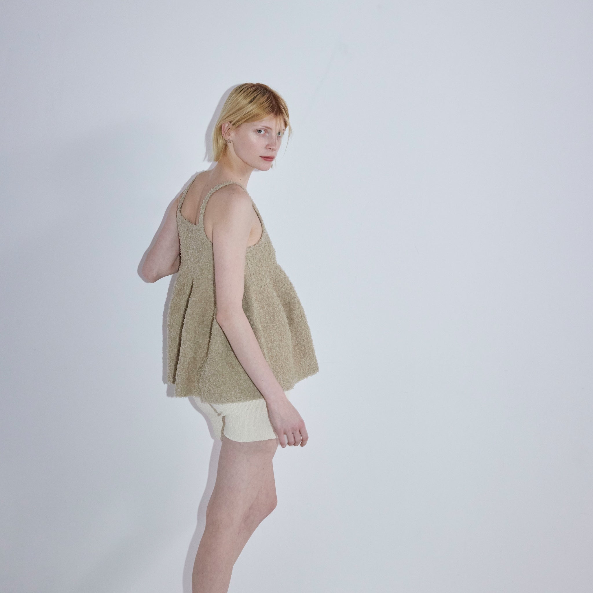 searoomlynn Ribbon Yarn フレアニットキャミ searoomlynn Ribbon Yarn