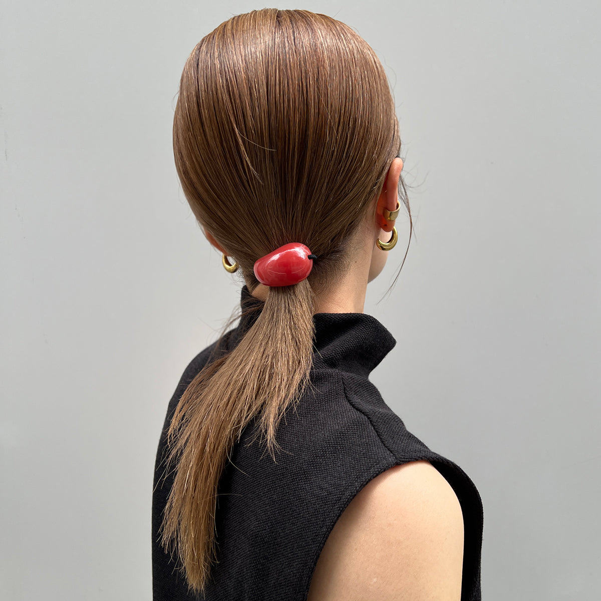 レジン スモール ティアドロップ ポニー | THE HAIR BAR TOKYO