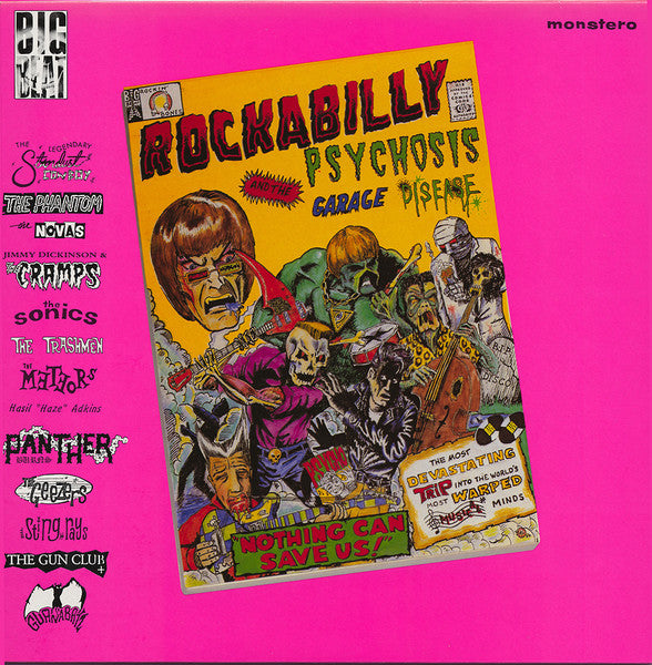 V.A. - Rockabilly Psychosis & The Garage Disease (UK Ltd.Reissue LP/Ne