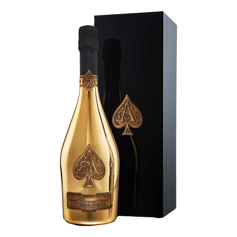 ARMAND DE BRIGNAC CHAMPAGNE GOLD-75CL BRUT-ASTUCCIATA – Top Bevande